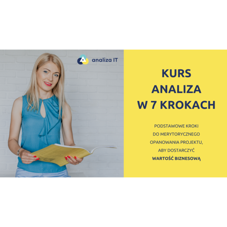 Kurs Analiza w 7 Krokach